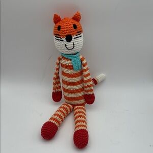 Pebble Crochet Fox Plush‎ Toy
